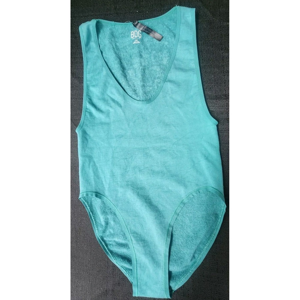 Urban Outfitters BDG One Piece Bathing Suit Bodysuit Blue Green Size Large New